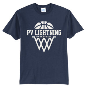 PV Lightning BB Unisex Short Sleeve Tee-Navy