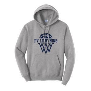 PV Lightning BB Unisex Fleece Hooded Sweatshirt-Athletic Heather