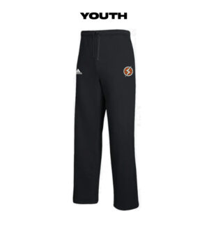 QC Shockers BB Adidas Team Issue YOUTH sweatpant   – BLACK Melange