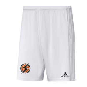 QC Shockers BB Adidas SQUADRA 21 3-stripe shorts – WHITE/white