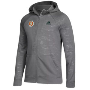 QC Shockers BB Adidas Electric Full Zip french terry hoodie – Grey Five