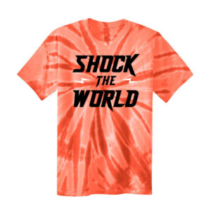 QC Shockers BB YOUTH Essential Tie-Dye Tee-Orange