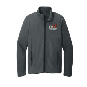 VIM Men Port Authority Connection Fleece Jacket-Charcoal