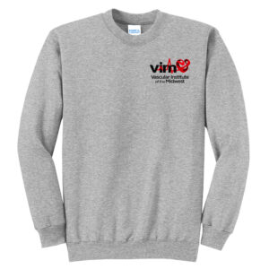 VIM Unisex ore Fleece Crewneck Sweatshirt-Athletic Heather