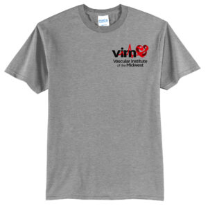 VIM Unisex Basic Short Sleeve Tee-Athletic Heather