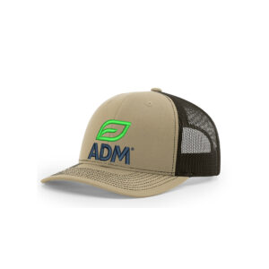 ADM Clinton Richardson Pro Crown Mesh Back Adjustable back cap-Khaki/Coffee