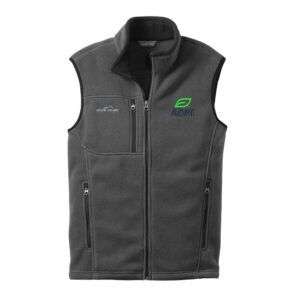 ADM Clinton Eddie Bauer Men – Fleece Vest – Grey Steel