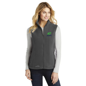 ADM Clinton Eddie Bauer – Ladies Fleece Vest jacket-Grey Steel