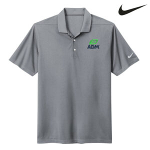 ADM Clinton Men Nike Dri-FIT Micro Pique 2.0 Polo  -Cool Grey