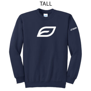 ADM Clinton Tall Fleece Crewneck Sweatshirt-Navy