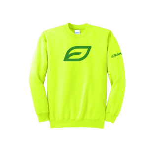 ADM Clinton Tall Fleece Crewneck Sweatshirt-Safety Green