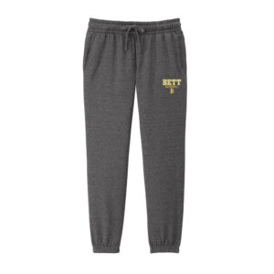 Bett Baseball District Women’s V.I.T. Fleece Sweatpant-Heathered Charcoal