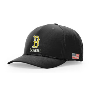 Bett Baseball Richardson Laser PERF Performance Rope Cap-Black