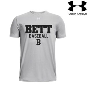 Bett Baseball Under Armour short sleeve Men’s Team Tech Tee-Mod Grey