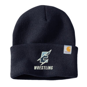 Belleville East Lancers Wrestling Carhartt Acrylic Watch Cap 2.0 beanie stocking cap with cuff-Navy