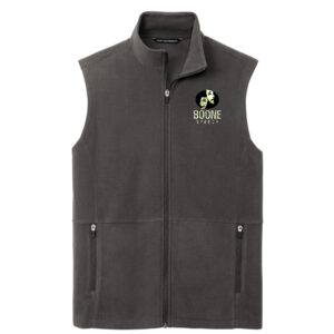 Boone Speech Port Authority Men Accord Microfleece Vest-Pewter