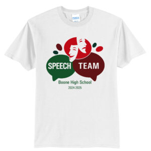 Boone Speech Unisex Short Sleeve Tee-White