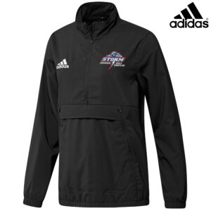 Camanche Girls Wrestling Adidas Women’s STADIUM woven longsleeve 1/4 zip-Black