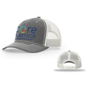 Core Plastech Employee Richardson  Hawthorne Trucker  Mesh Back Adjustable back cap-Rhino/Light Grey