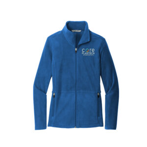 Core Plastech Employee Port Authority Ladie’s Accord Microfleece full zip Jacket-Royal