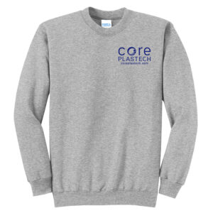 Core Plastech Employee Unisex Core Fleece Crewneck Sweatshirt-Athletic Heather