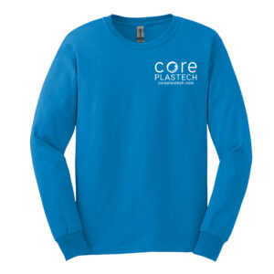 Core Plastech Employee Unisex Cotton Long Sleeve-Sapphire