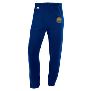 CM Boys Basketball Russell Dri-Power Closed-Bottom Fleece Pocket Pant Men-Navy (L, 3XL ONLY)