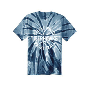 CM Boys Basketball Youth Essential Tie-Dye Tee-Navy