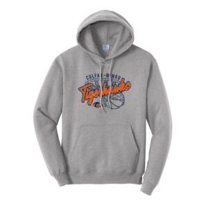 CM Boys Basketball Unisex Fleece Hooded Sweatshirt-Athletic Heather