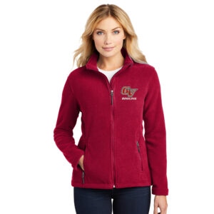 GV Bowl Port Authority Ladies Value Fleece Full Zip Jacket-True Red