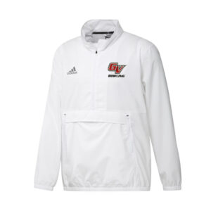 GV Bowl Adidas Stadium 1/4 zip woven pullover – WHITE