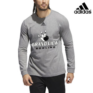 GV Bowl Adidas Fresh BOS LONG sleeve 100% ring-spun cotton Tee – Medium Grey Heather