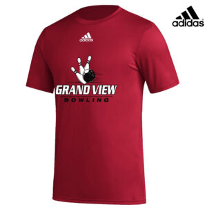 GV Bowl Adidas Badge of Sport (BOS) Pre Game Tee – Power Red