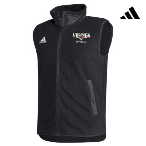 GV Vikings Softball Adidas Stadium Vest -Black