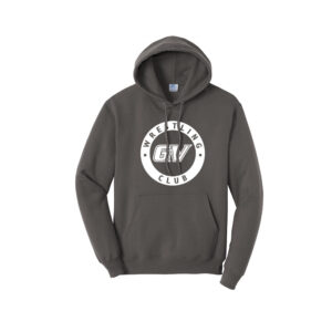 GVWC Winter Unisex Fleece Hooded Sweatshirt-Charcoal