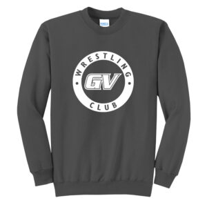 GVWC Winter Unisex Fleece Crewneck Sweatshirt-Charcoal