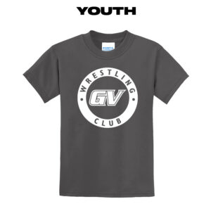 GVWC Winter Youth Short Sleeve Tee-Charcoal