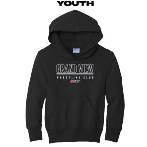 GVWC Winter Youth Hooded Sweatshirt-Black