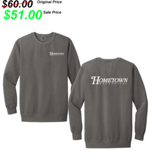 Hometown Mechanical Unisex Comfort Colors Garment-Dyed Fleece Crew-Grey