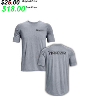 Hometown Mechanical Under Armour Cotton Blend Tee Men-Steel Grey Heather