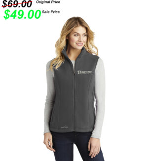 Hometown Mechanical Eddie Bauer – Ladies Fleece Vest jacket