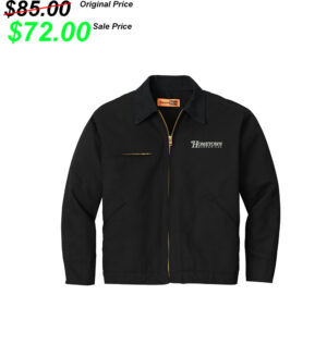 Hometown Mechanical CornerStone men – Duck Cloth Work Jacket-Black