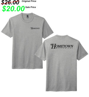 Hometown Mechanical Unisex Premium Short Sleeve Tee-Heathered Grey