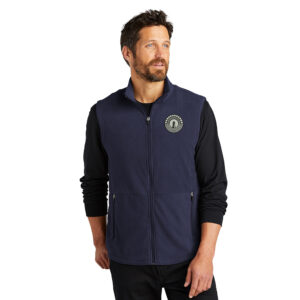 Hope City Port Authority Men Accord Microfleece Vest-Navy