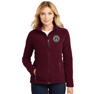 Hope City  Port Authority Ladies Value Fleece Jacket-Maroon