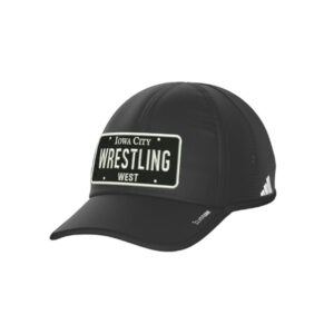 IC West Trojan Wrestling Adidas Superlite 3 Team Cap – Black