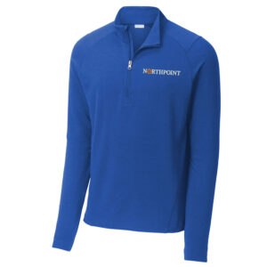 Northpoint Commercial Credit Sport-Tek Sport-Wick Flex Fleece 1/4-Zip Men-True Royal