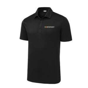 Northpoint Commercial Credit Sport-Tek Men Posi-UV Pro Polo – Black