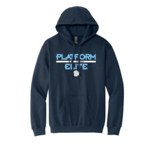 Platform Elite VB Gildan Softstyle Pullover Hooded Sweatshirt Unisex-Navy