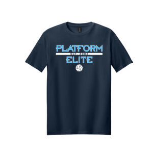 Platform Elite VB Unisex Gildan Softstyle T-Shirt -Navy